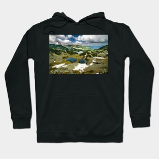 Romanian glacial lakes Hoodie